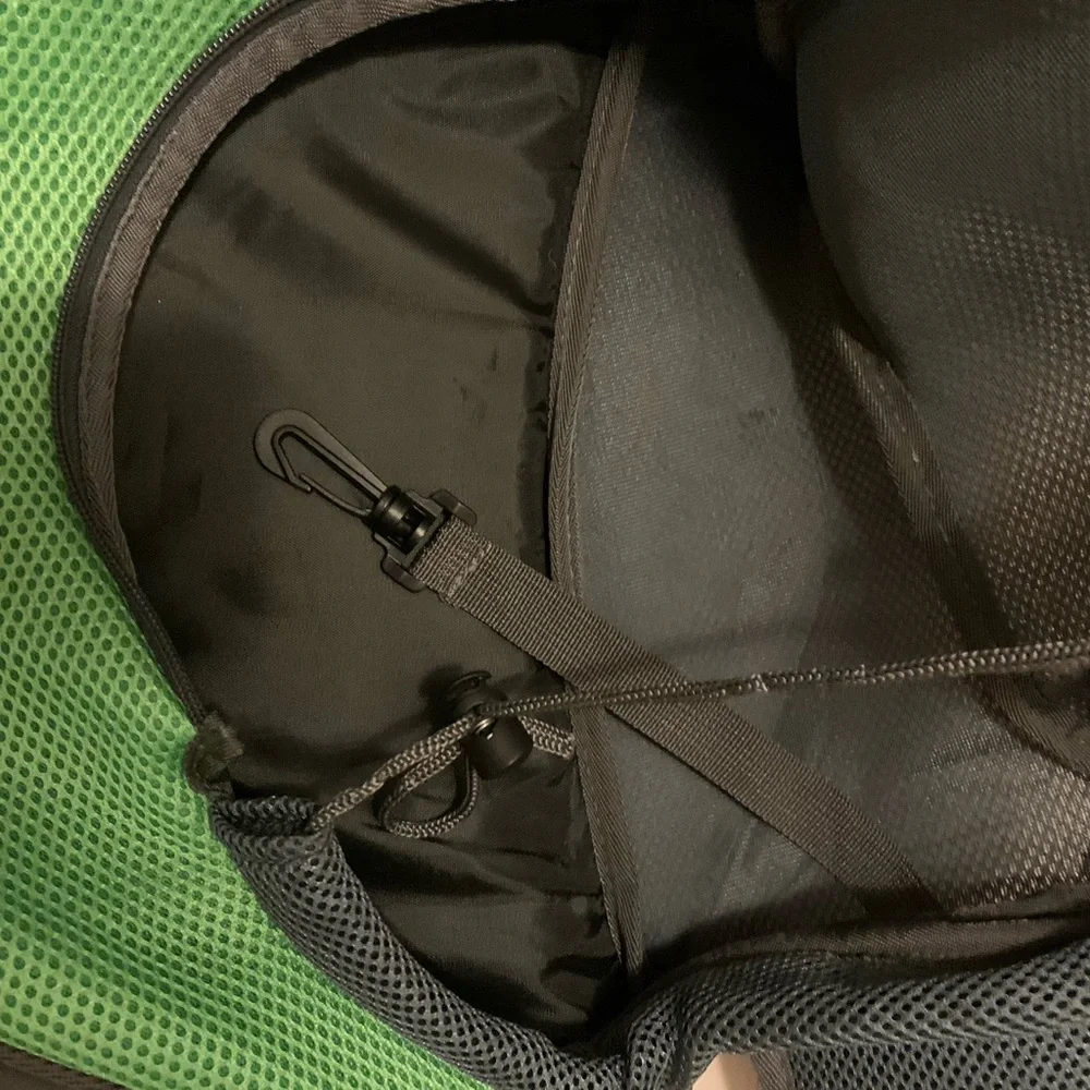 Stylish Green and Gray Men's Bag